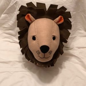 Plush Lion Head